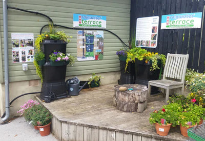 Rainwater Terrace at the RHS Garden Harlow Carr Summer Garden Show