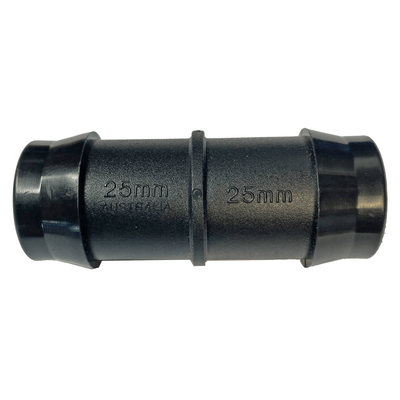 Antelco 25mm Straight Joiner Barbed Connector ID Irrigation Pipe Hose