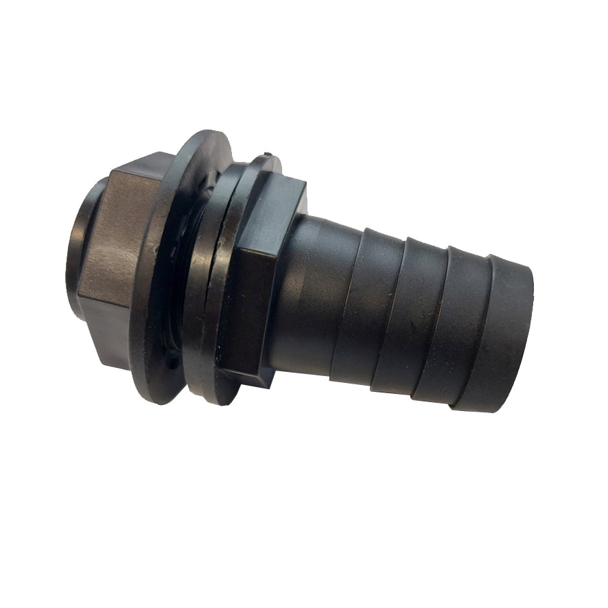 Water butt connector for 25mm bore pipe