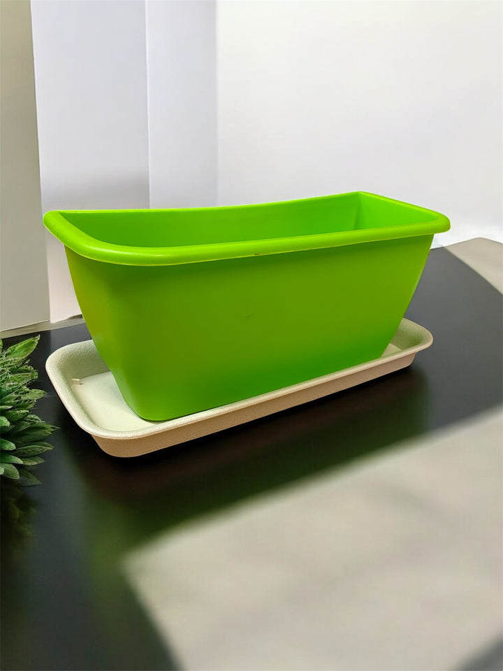 plastic dish for under plants Drip Tray for Rainwater Terrace Planters