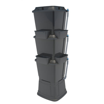 3 Tier 200 Litre Water Butt With Planters