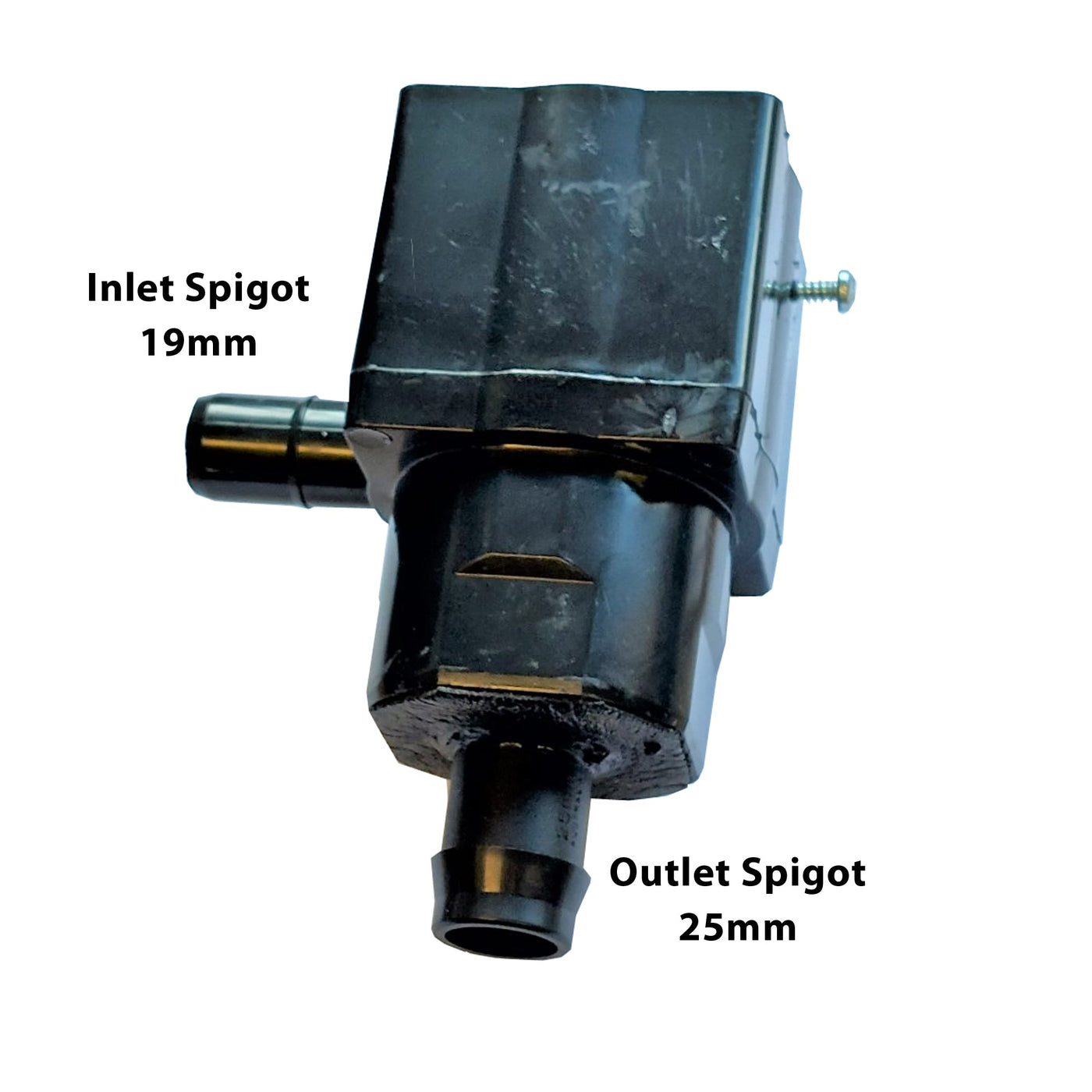 Bypass diverter for short downpipes or cut off downpipes